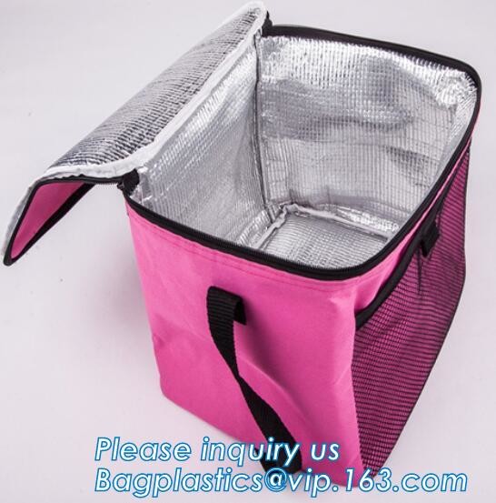 cooler bag waterproof oxford shoulder bag ice pack thermal picnic lunch box vehicle insulation bag for meal drinks pack