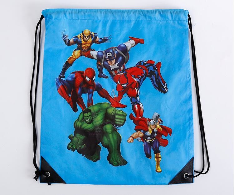 Outdoor Use 210D Sample Shoe Polyester Drawstring Bag,fashionable pattern printing polyester foldable shopping bag PACK