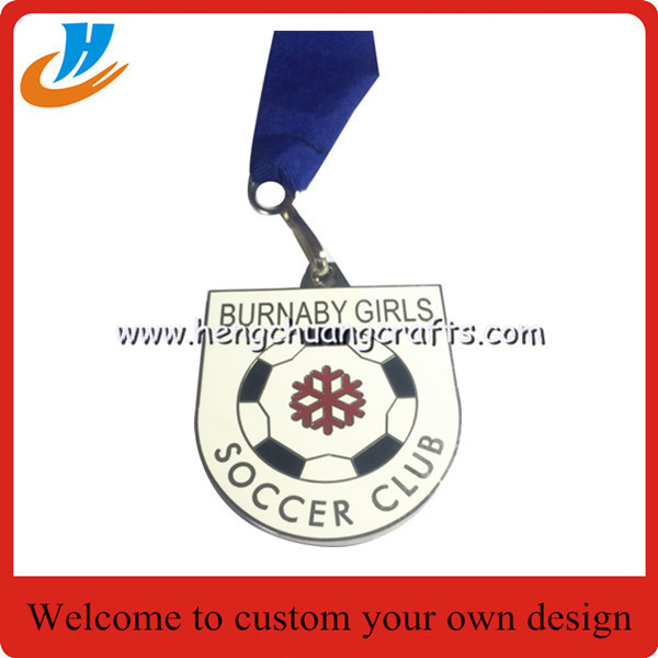 Sports events gold silver medals,die casting process medal with plated color