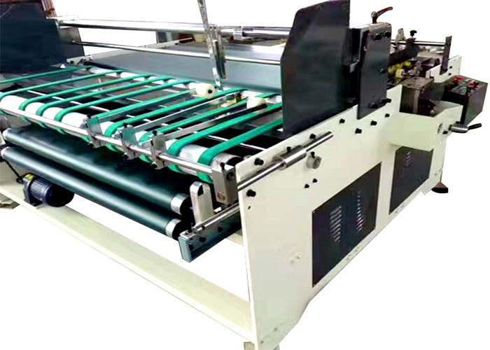 Semi Automatic Corrugated Pasting Box Machine Carton Folder Gluer