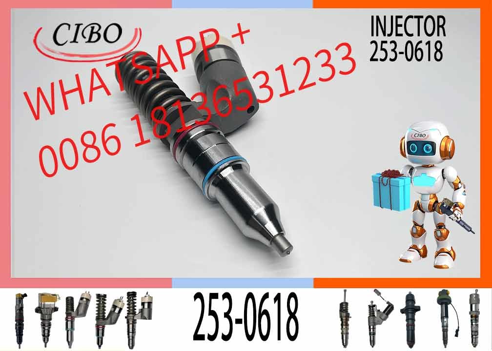 2530616 253-0616 2530618 253-0618 10R2772 C13 C15 C18 Diesel Engine Fuel Injector For Excavator 385C