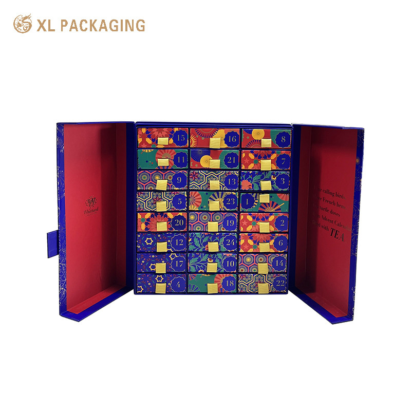 Custom Muslim Islamic Party Eid Mubarak Candy Box Magnetic Ramadan Countdown Box Packaging