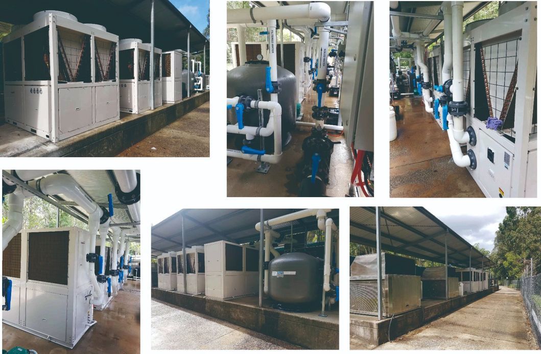 26kw R32 Environmental Friendly Air Source Swimming Pool Heat Pump with WiFi APP