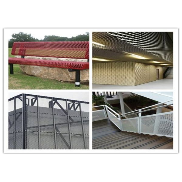 Galvanized Expanded Metal Mesh / Expanded Metal Aluminum Mesh ISO Certification