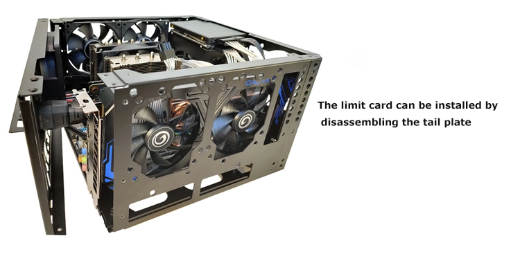 Newest High Quality Gaming Computer Mini Case Desktop Case Gamer Gaming Computer Gaming Case in stock