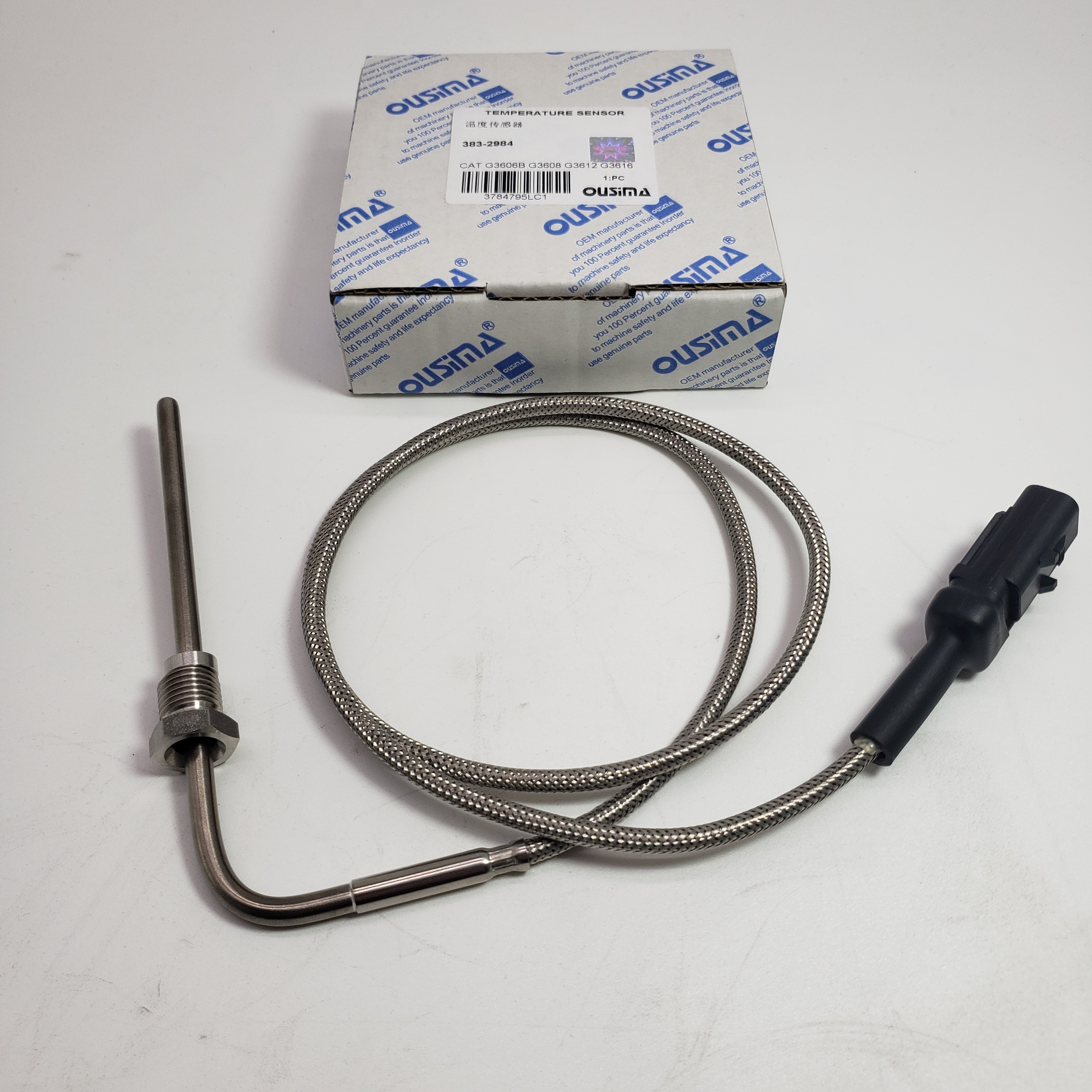 Temperature Sensor 383-2984 3832984 For CAT C280-6 G3606B G3608 G3612 G3616