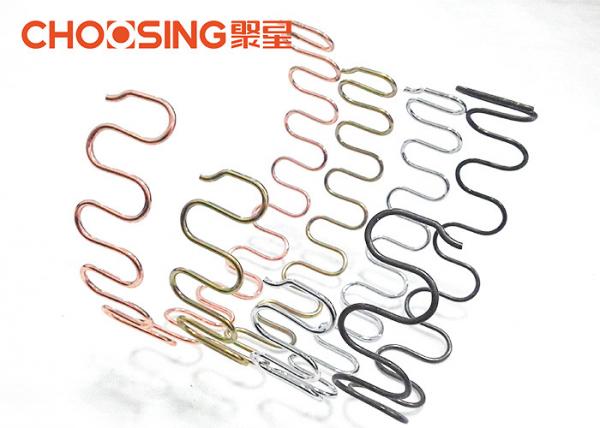 Quality 2.8mm - 3.0mm Customized Size S Springs , No Sag Springs For DIY Sofa Back Replacement for sale
