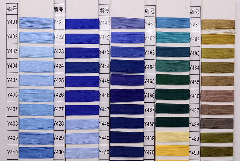 130G 5000Y Silk 120D/2 100% Viscose Rayon Embroidery Thread for Clothing Embroidery