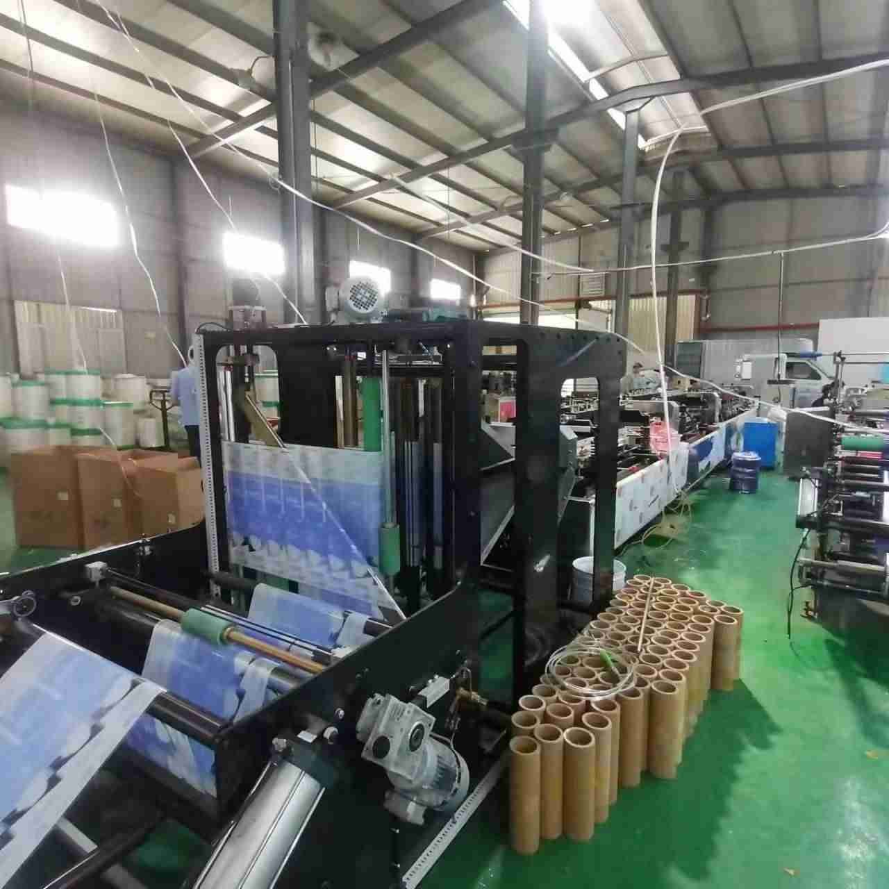 40KW Stand Up & Zipper Pouch Bag Making Machine For Pharmaceutical