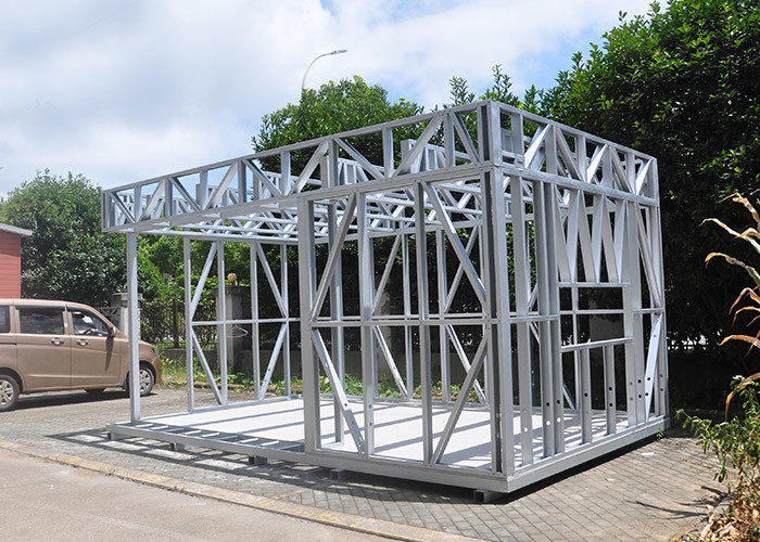 Light Gauge Steel Frame Prefabricated Office Fire Proof Garden Studios Backyard Tiny homes