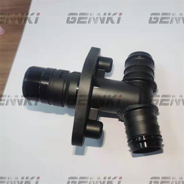 PA12 PA66 Pipe Fitting Connector 120 Degree Elbow Pipe Injection Molding