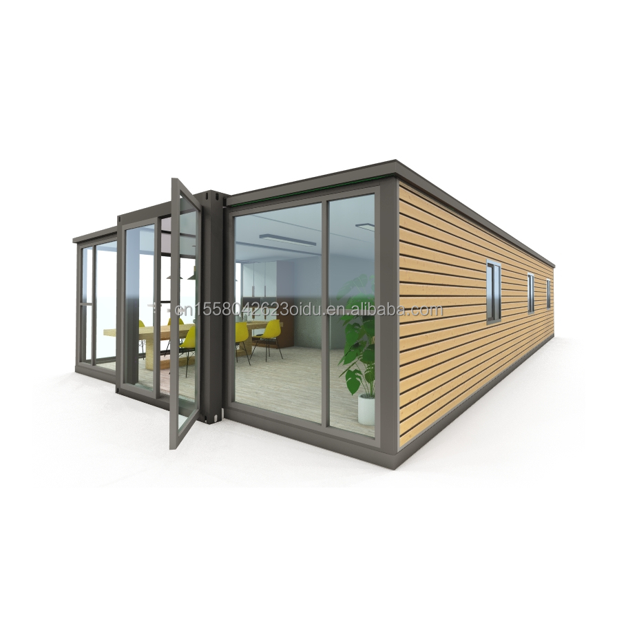 Galvanized Steel Bending Steel Structure 20ft Modified Shipping Container House for Home Office and Outdoor