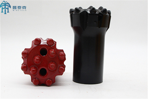 Top Hammer Drill St58 102mm Thread Button Bit For Mining Rock