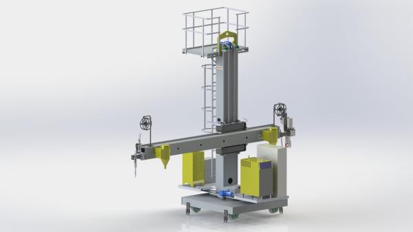 Quality Column And Boom for sale