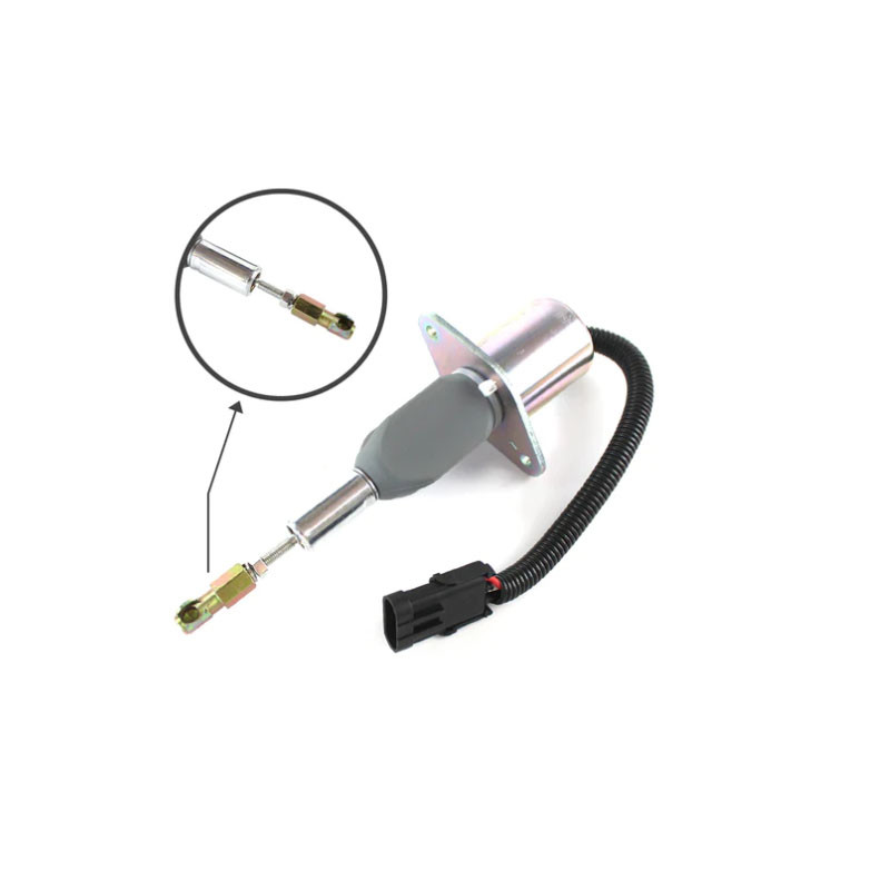 Wheel Loader Spare Parts 6CT Engine Fuel Shutoff Solenoid SA-4293-12 3928160 12V 3928161 24V