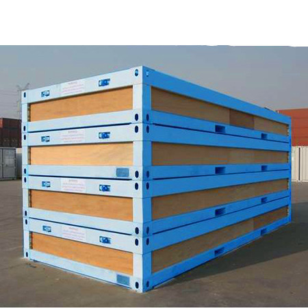 Fireproof White Color Portable Moving Containers PVC Window For Beautiful View
