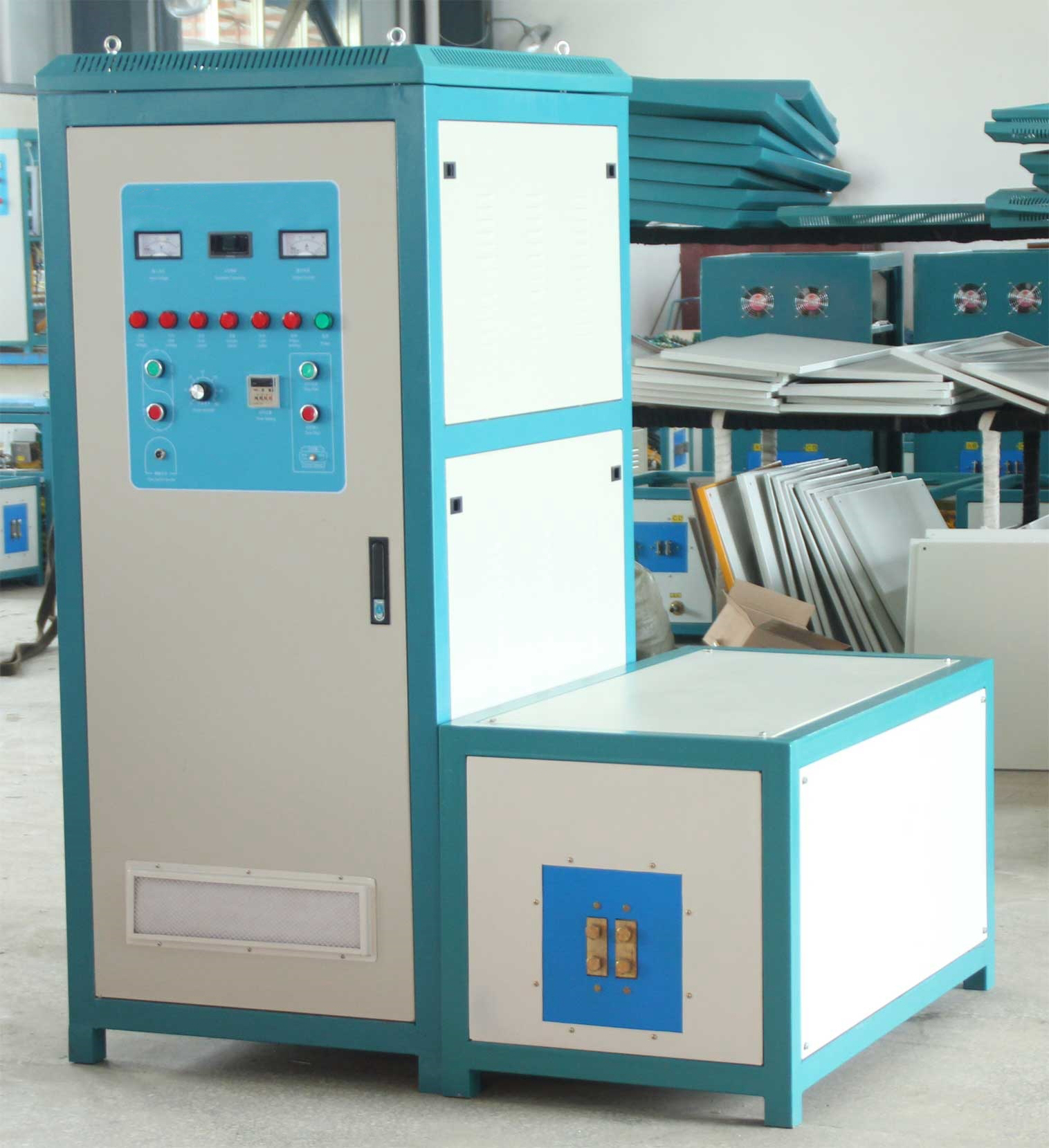 Compact Inductive Heating Furnace For Small - Scale Metal Processing And Repair