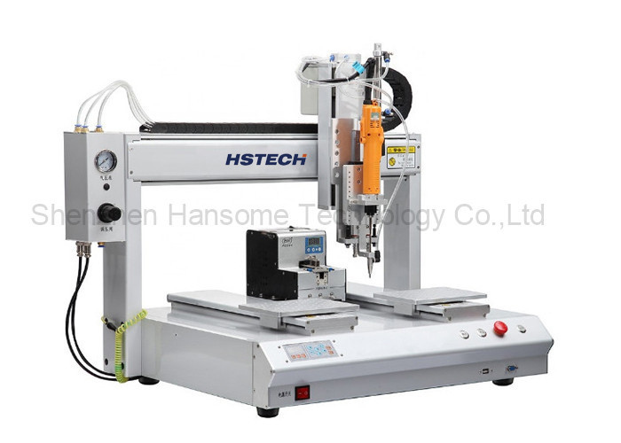 Closed Loop Motor 4 Axis Screw Locking Tightening Machine Robot With Screw Feeder
