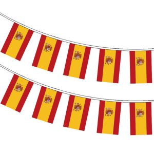 Buy cheap 24 Country Teams Europe Flag Bunting 14x21cm Customized Shape product