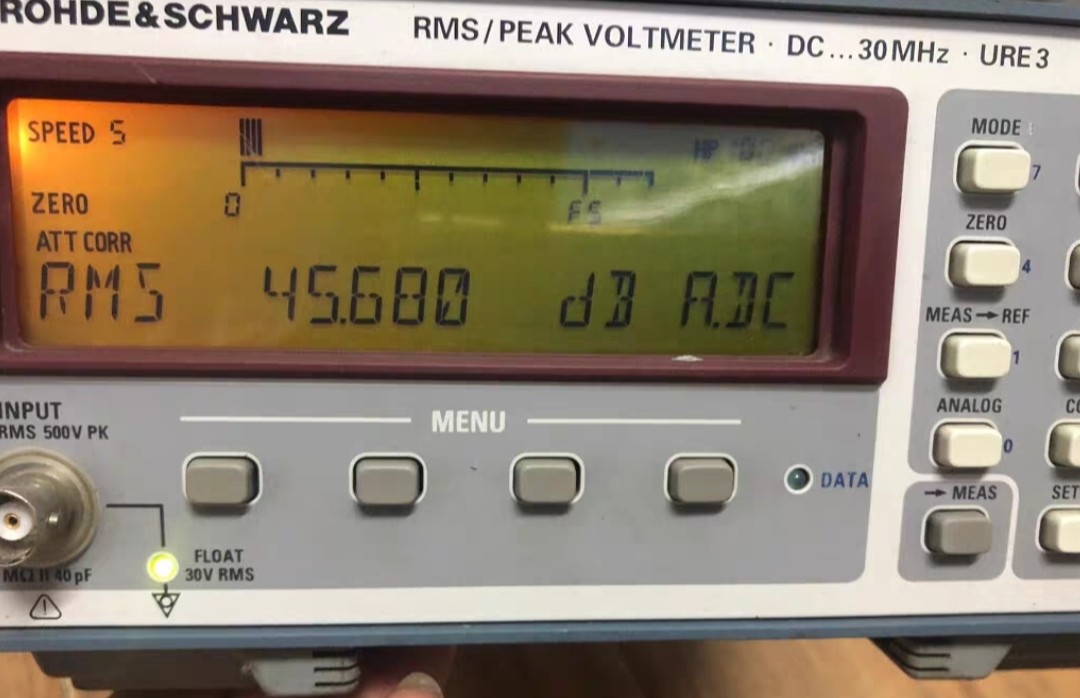 Used Rohde And Schwarz URE3 PEAK/RMS Voltmeter RF Power Meter