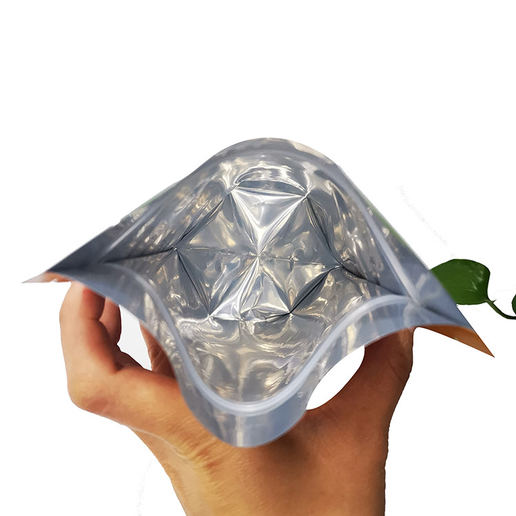 Custom Design Aluminium Foil Liner Tea Stand Up Pouches Packaging For Fresh Loose Leaf Tea Leaves Coffee Bean Food