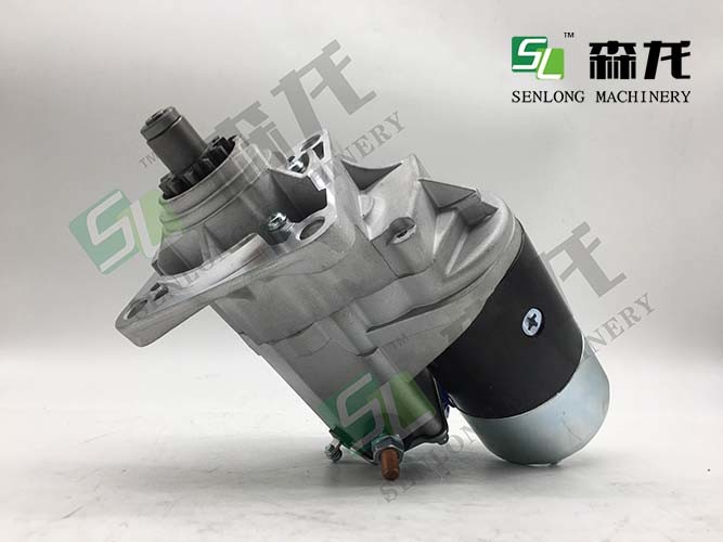 24V 11T CW Starter Motor For Isuzu Engine 6BG1 DENSO Hitachi Excavator EX200-5 ZX200 1811001410