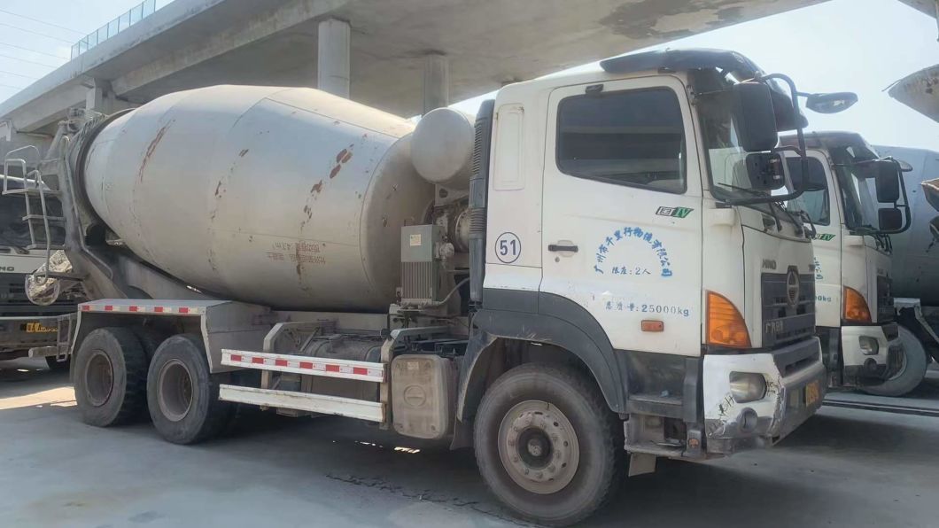 2017 Construction Equipment Concrete-Mixer Truck 12cbm Hino Truck
