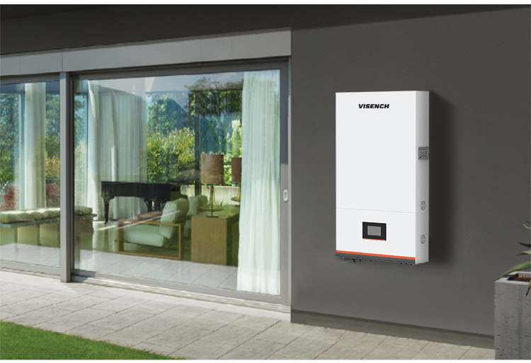 Visench 51.2V 160AH LiFePO4 Lithium Ion Energy Solar Storage Battery and 220V 5000W Inverter All-in-one machine Solar Systems