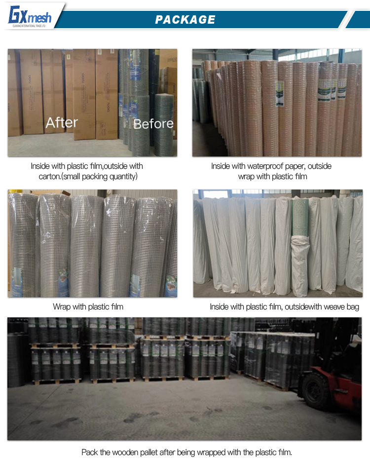 Competitive Price Good Quality 20 Gauge Concrete Hot Dipped 1x2 Inch Welding Wire Galvanized After Welding