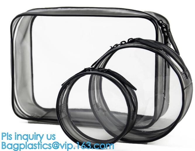 Cosmetic Bag Make up Organizer Bag Waterproof PVC Makeup Bag, travel clear pvc makeup bag cosmetic bag, vacation beach p