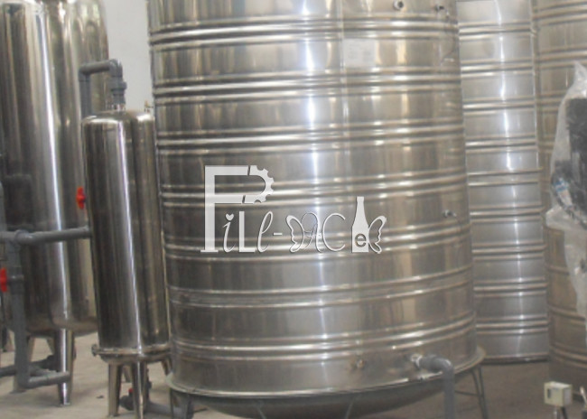 Bottle Filling 5TPH Reverse Osmosis Water Treatment Machine