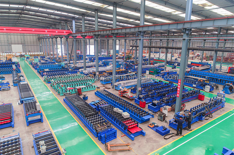 New Double Layer Trapezoidal And Corrugated Profile Steel Roofing Sheet Roll Forming Machine Roof Tile Making Machine