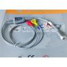 Buy cheap Snap Electrode Holter ECG Cable 2 Leads Medical Device Accessories For Patient from wholesalers