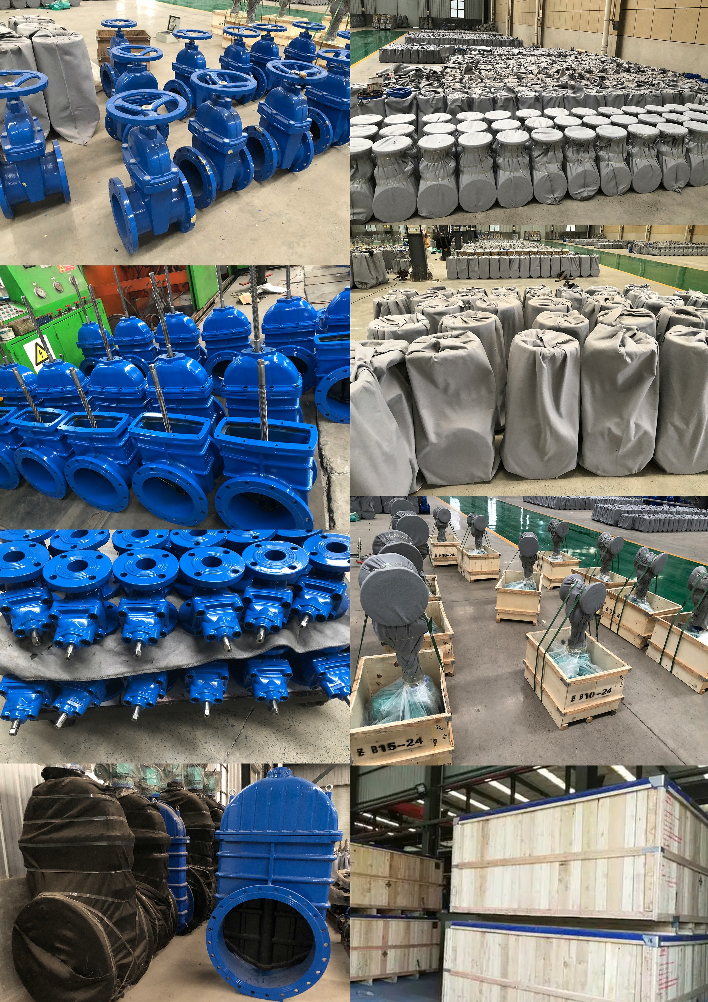 The 6inch 150mm handwheel rubber sealed flange gate valve is used in the tap water system