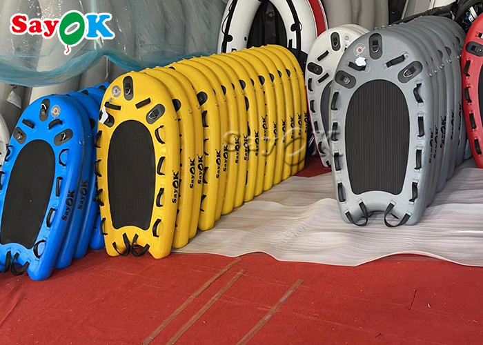 Floating Mat Rescue Inflatable Surfing Board 68.9*37.4*5.9 Inches