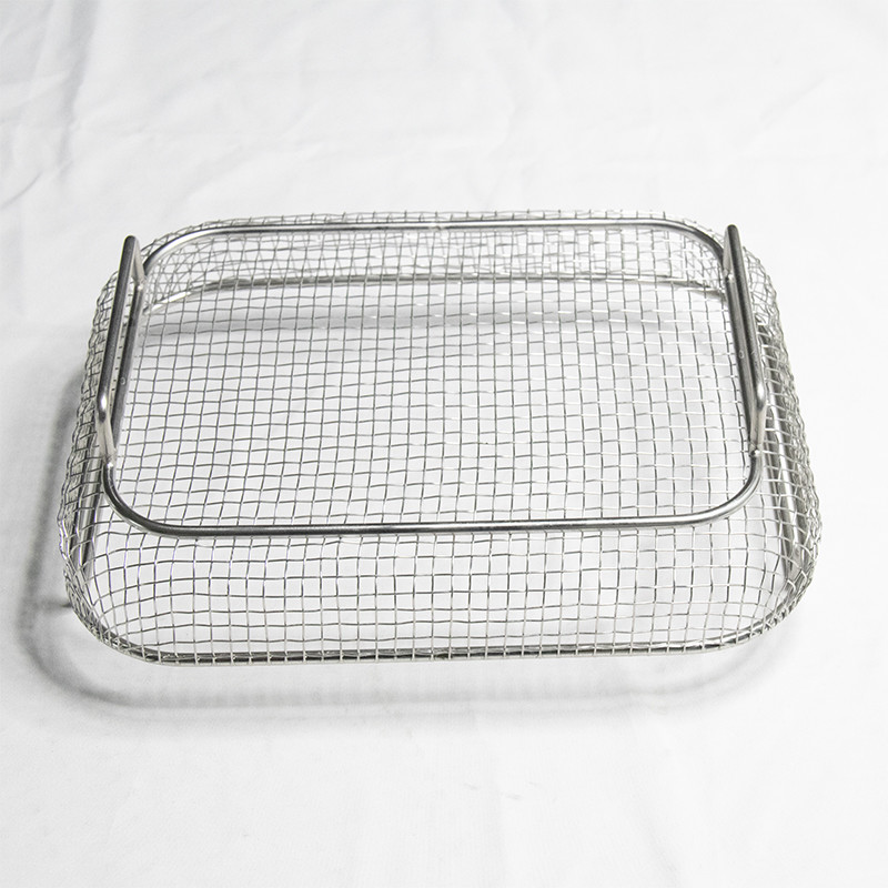 Customized Disinfection Stainless Steel Mesh Basket For Disinfection Machines