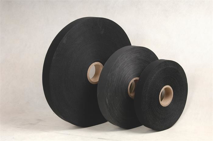 Black Color Semi Conductive Tape Non Woven Tape High Temperature Resistance