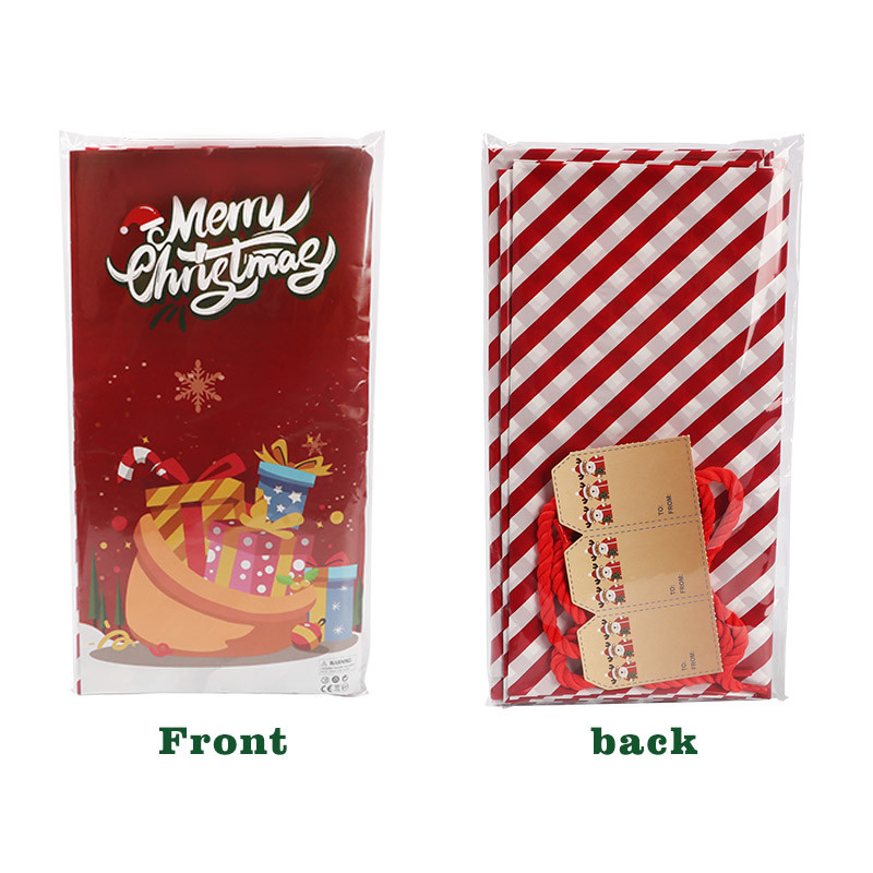 Thickness 0.03mm Giant Christmas Gift Sacks Clear LDPE Film