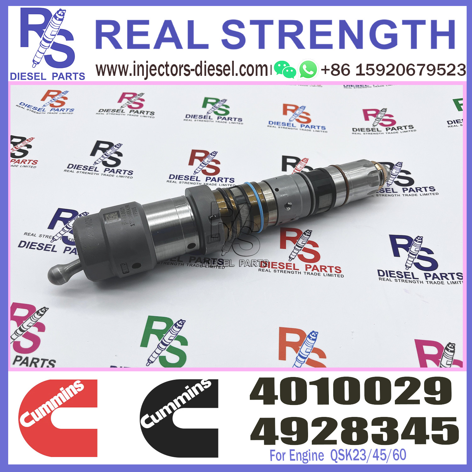K19 KTA19 Diesel Fuel Injector Nozzle 4928345 4087886 4001830 4010029