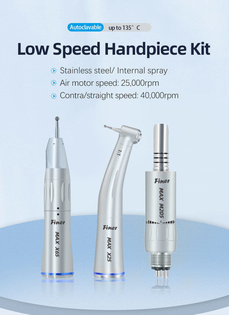 Air Motor Stable Dental Handpiece Unit Stainless Steel Material