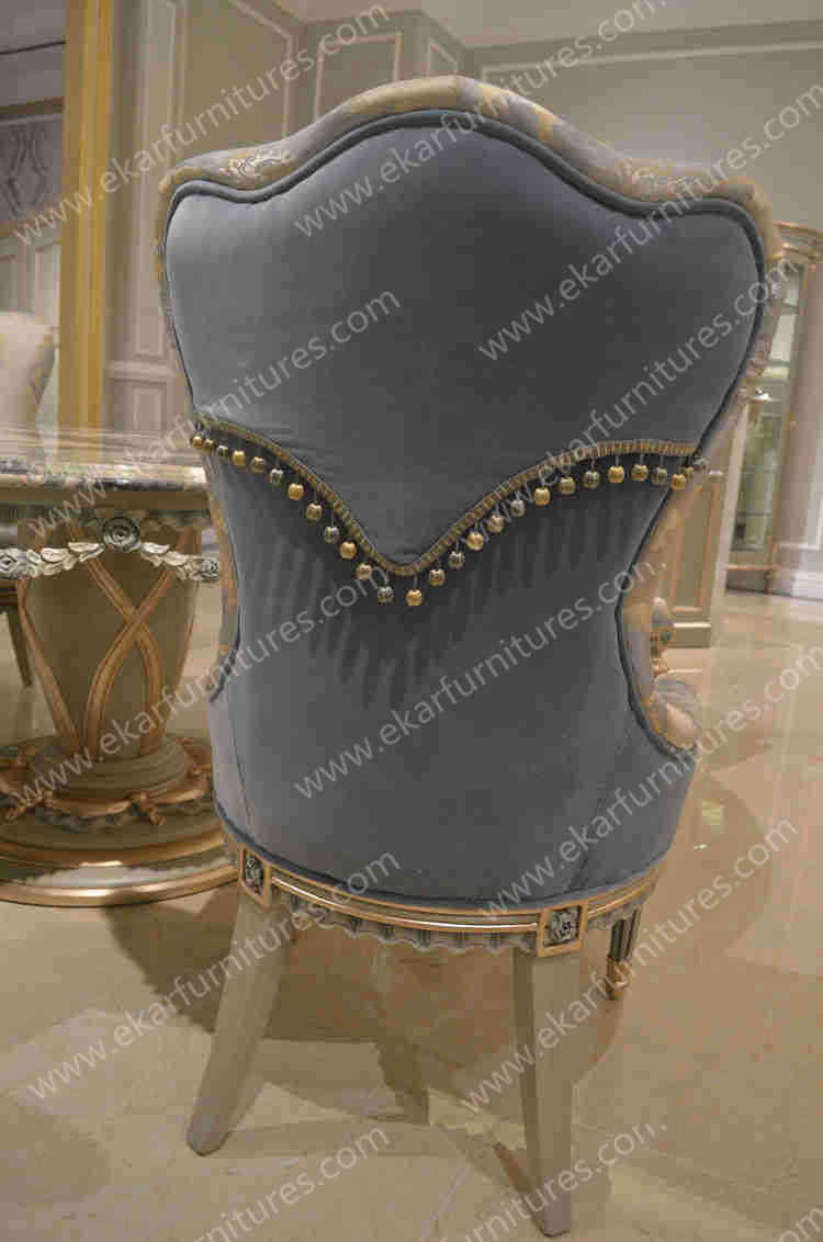 Antique French style home furniture wood design dining chairs FY-133