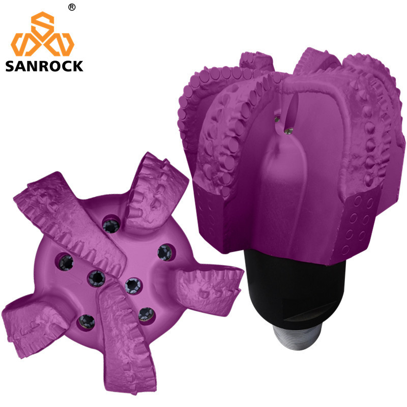 Oil Well PDC Drill Bit API Standard PDC Diamond Drill Bit Hard Rock Drilling Bit