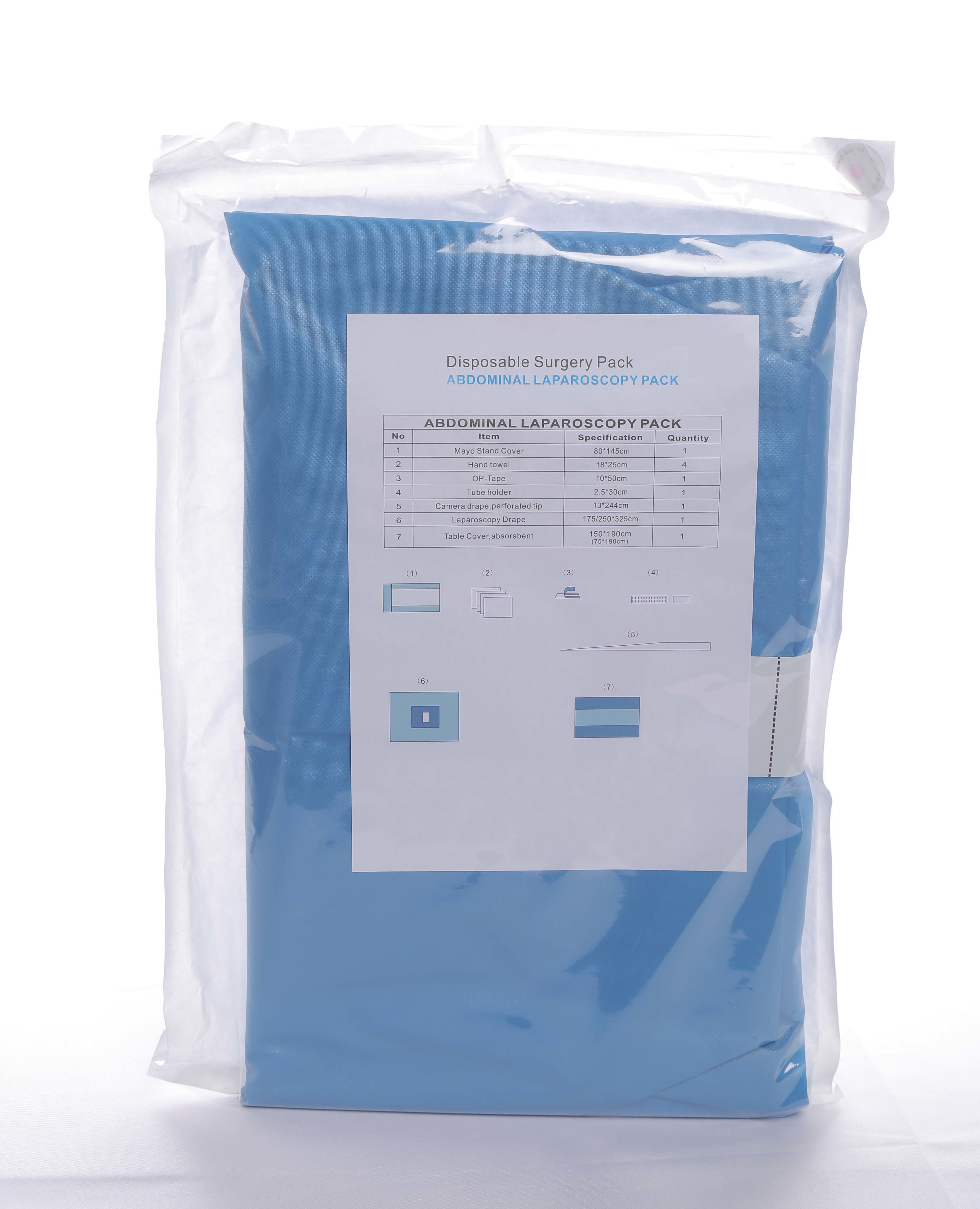 Factory Directly Wholesale disposable Sterile Surgical Laparotomy Pack