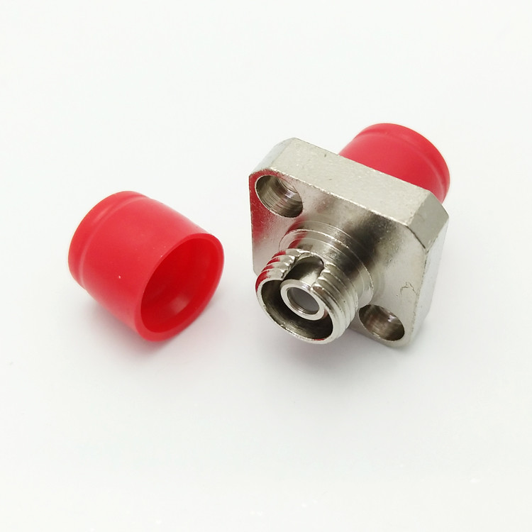 Square Type FC UPC To FC UPC Simplex Fiber Optic Adapter