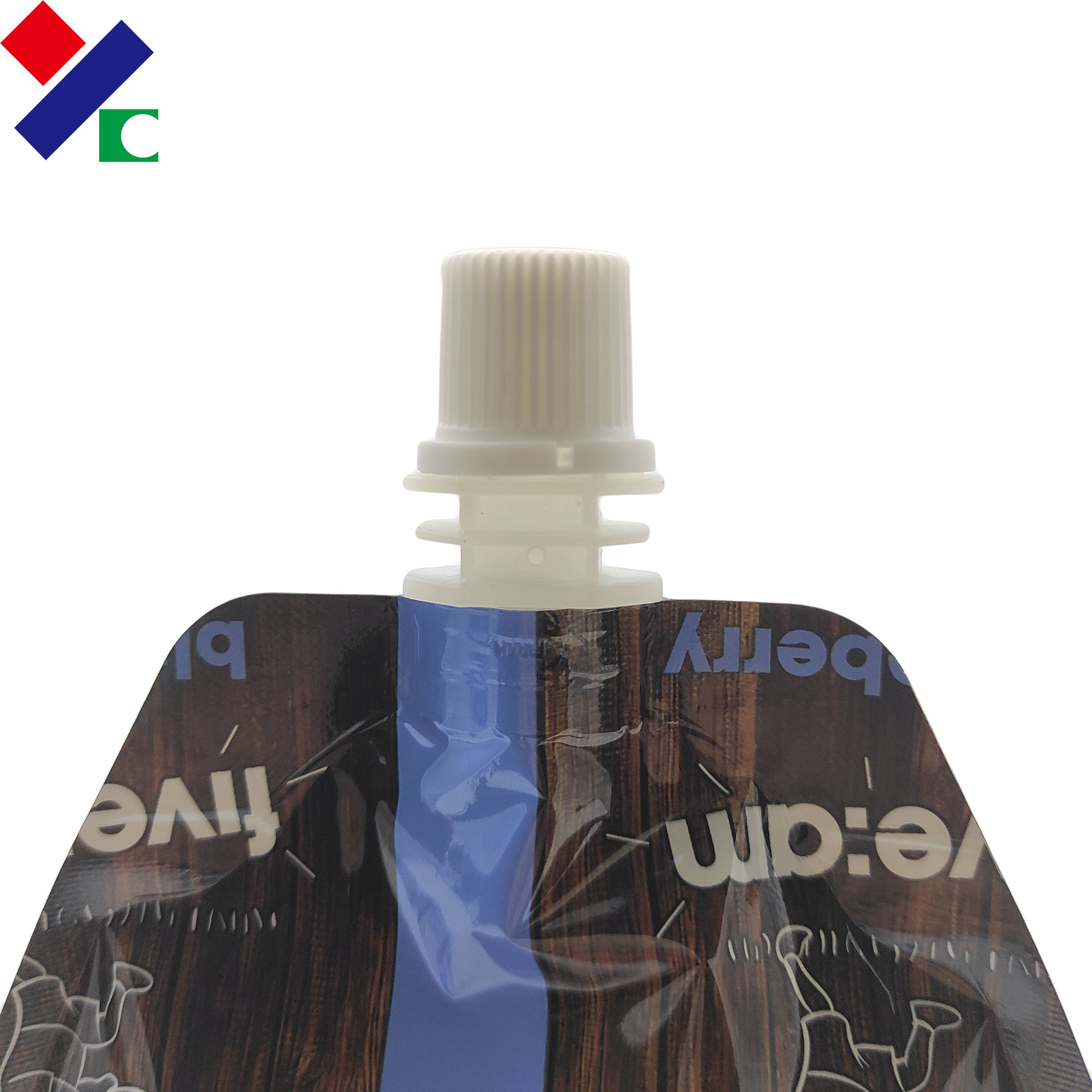 BPA Free Plastic Spout Pouch Packaging Food Grade Tomato Ketchup With Spout On Top