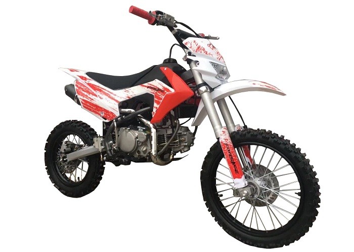 50cc / 70cc Mini Gas Powered Dirt Bikes , Red White Color Gas Pit Bike