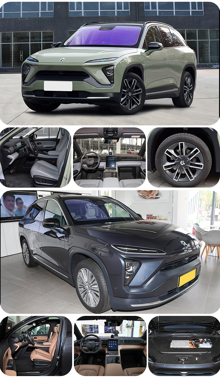 2023 2024 Nio Sport Car 360 Degree Panoramic Image Electric Vehicle Motor Gearbox Controller Pure Electric Car 5 Seats White Body