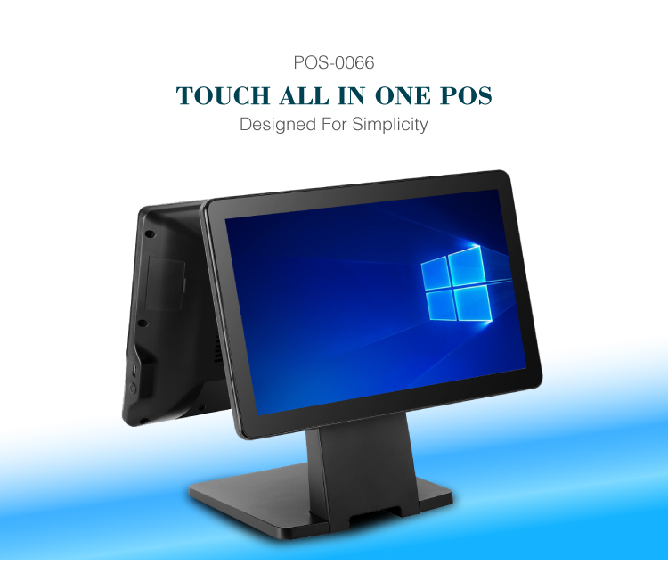 10-Point Capacitive Touch Screen POS All-in-One Point of Sale for Retail Establishment