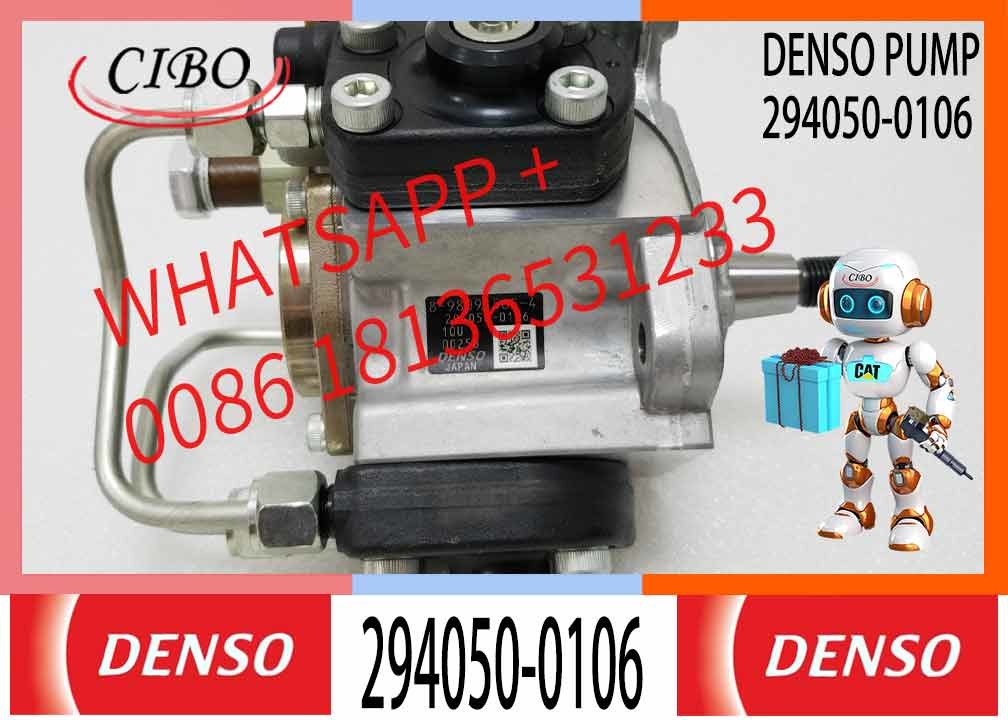 Excavator diesel engine parts 294050-0106 294050-0105 fuel pump for isuzu 6HK1 diesel engine fuel injection pump