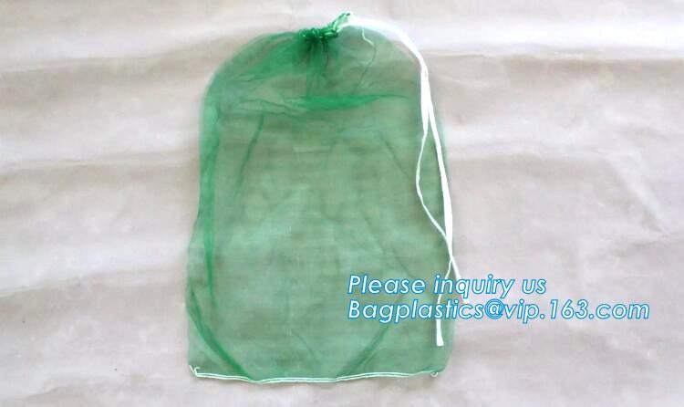 PE Knitted mesh bag and Raschel mesh bag,Factory Price Supply Plastic Pe Raschel Monifilament Date Mesh Net Bags, bageas